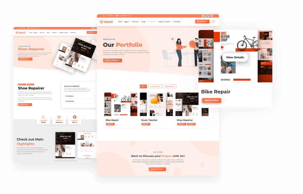 Create Stunning Portfolio